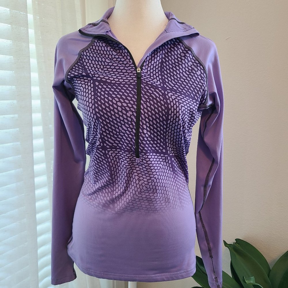 Nike Purple Long Sleeve Quarter-Zip